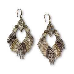 Paige Tassel Deco Statement Earrings