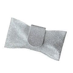 Mona Glitter Bow Clutch