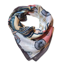 Noellery Carriage Design Magnetic Scarf