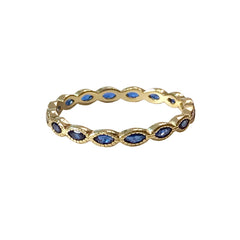 Noelia Birthstone Marquis Ring