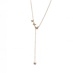 Butterfly Lariat Necklace