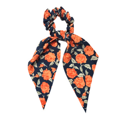 Roses Flower Hair Scrunchie