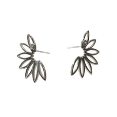 Flower Fan Earrings