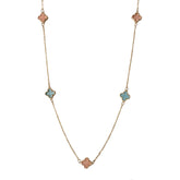 Kameron Long Flora Reversible Station Necklace