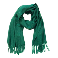 Noellery Glitter Tassel Scarf