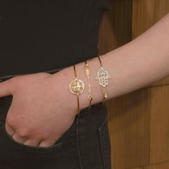 Arrow Bangle Bracelet