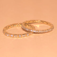 Petrina Baguette Prong Pattern Diamond Eternity Ring