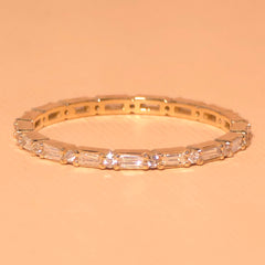 Petrina Baguette Prong Pattern Diamond Eternity Ring