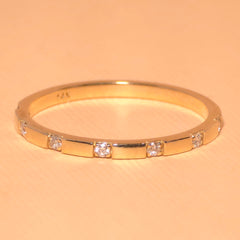 Lucy Diamond Station Ring