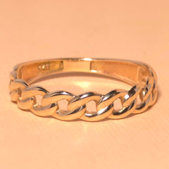 Selene Chain Half Ring