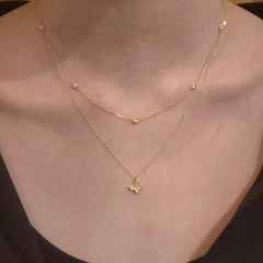 Erika Bezel Station Necklace