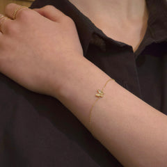 Lilith Pave Butterfly Bracelet