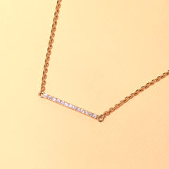 Paris Diamond Pave Bar Bracelet