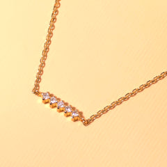 Lauren Diamond Prong Bar Bracelet