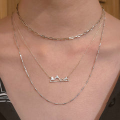 Mountain Range Necklace