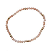 Sterling Silver Beaded Gemstone Bracelet