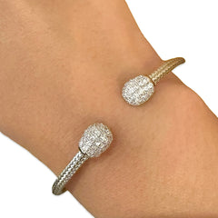 Dyana Pave Open Cuff