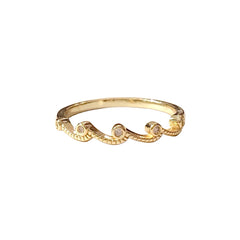 Noelia Mini Wave Ring
