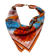 Noellery Blooms Design Magnetic Scarf