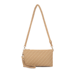 Noellery Woven Crossbody Wristlet Handbag