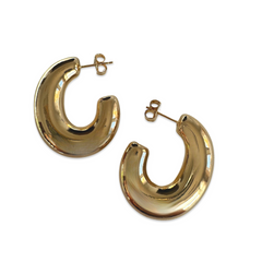 Goldie Gold Filled Open U Hoops