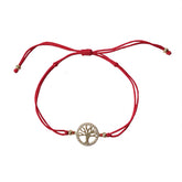 Tree Of Life Sparkle Red Thread Bracelet
