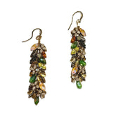 Noellery Spring Leaves Statement Earrings