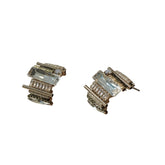 Geometric Crystal Curved Studs