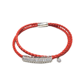 Kory Leather Bar Bracelet