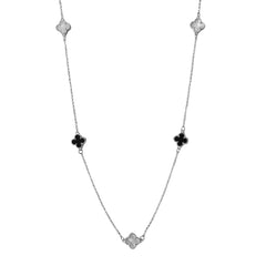 Kameron Long Flora Reversible Station Necklace