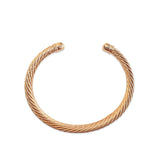 Gold Filled Dyana Twist Tip Cuff