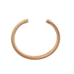 Gold Filled Dyana Twist Tip Cuff