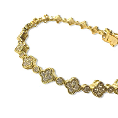 Flora Tennis Bracelet