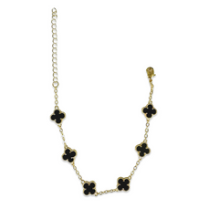 Gold Filled Mini Gemstone Flora Station Bracelet