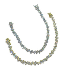 Noellery Deco Shine Tennis Eternity Bracelet