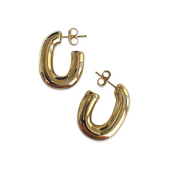 Goldie Gold Filled Open U Hoops