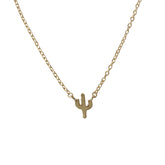 Tiny Cactus Necklace