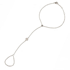 Flora Mother of Pearl Bezel Hand Chain