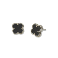 Flora Gemstone Bezel Small Studs
