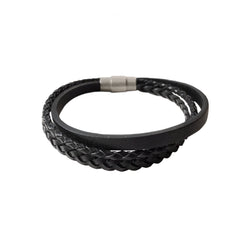 Kory Braided Leather Bracelet