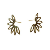 Flower Fan Earrings