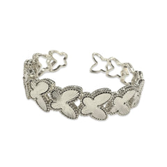 Gold Filled Butterfly Bezel Cuff