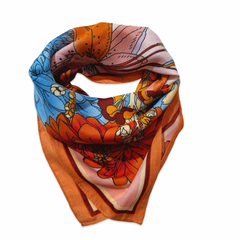 Noellery Blooms Design Magnetic Scarf