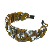 Flower Ruched Headband