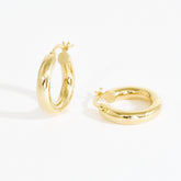 Bailey 4mm Thick Clasp Hoops