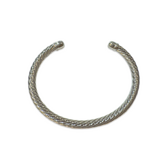 Gold Filled Dyana Twist Tip Cuff