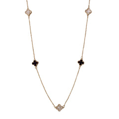Kameron Long Flora Reversible Station Necklace