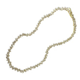 Noellery Deco Shine Tennis Eternity Necklace