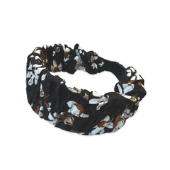 Flower Ruched Headband