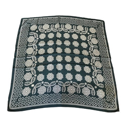 Noellery Green Pattern Scarf